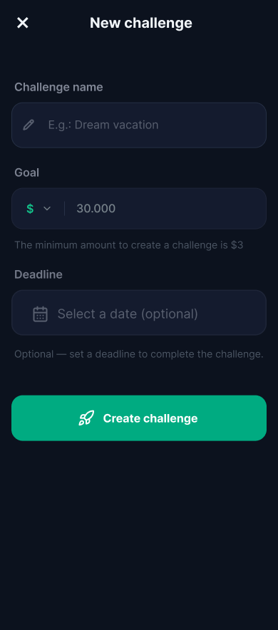 Savings Challenge: home with no challenges